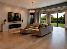 Renovated living room